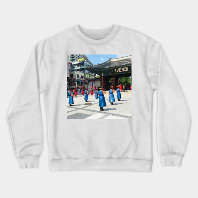 The architecture in South Korea Crewneck Sweatshirt by simpleium